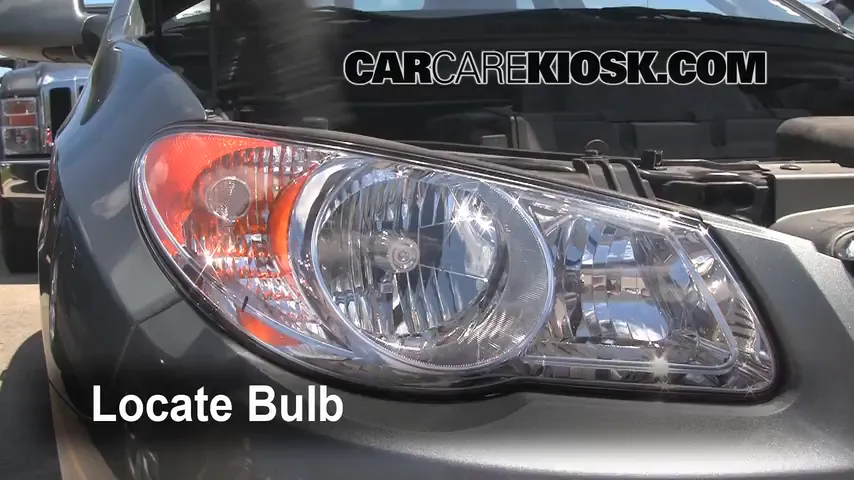 2010 Hyundai Elantra GLS 2.0L 4 Cyl. Lights Highbeam (replace bulb)